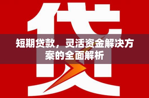寿阳短期贷款，灵活资金解决方案的全面解析