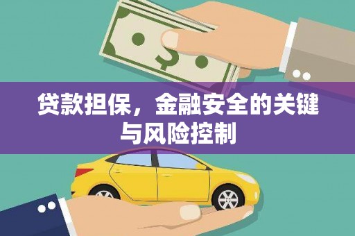 寿阳贷款担保，金融安全的关键与风险控制
